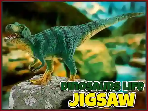 Hra Dinosaurs Life Jigsaw online