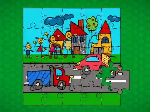 Hra Stick Family Fun Time Jigsaw online