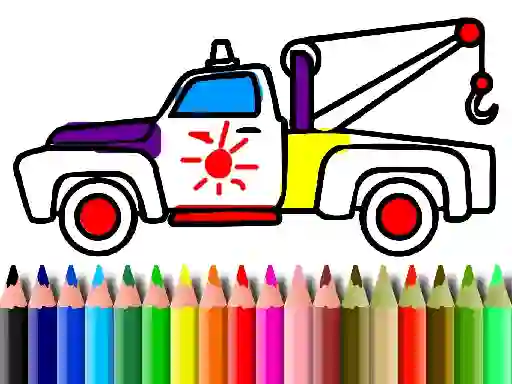 Hra Back To School: Trucks Coloring online