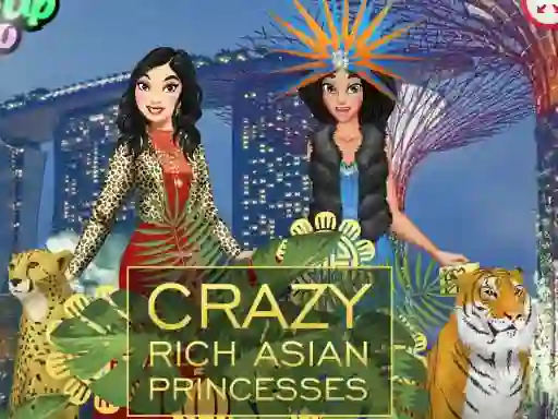 Hra Crazy Rich Asian Princesses online