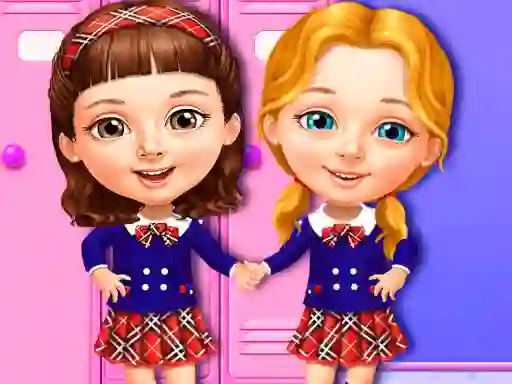 Hra Sweet Baby Girl Cleanup Messy School online