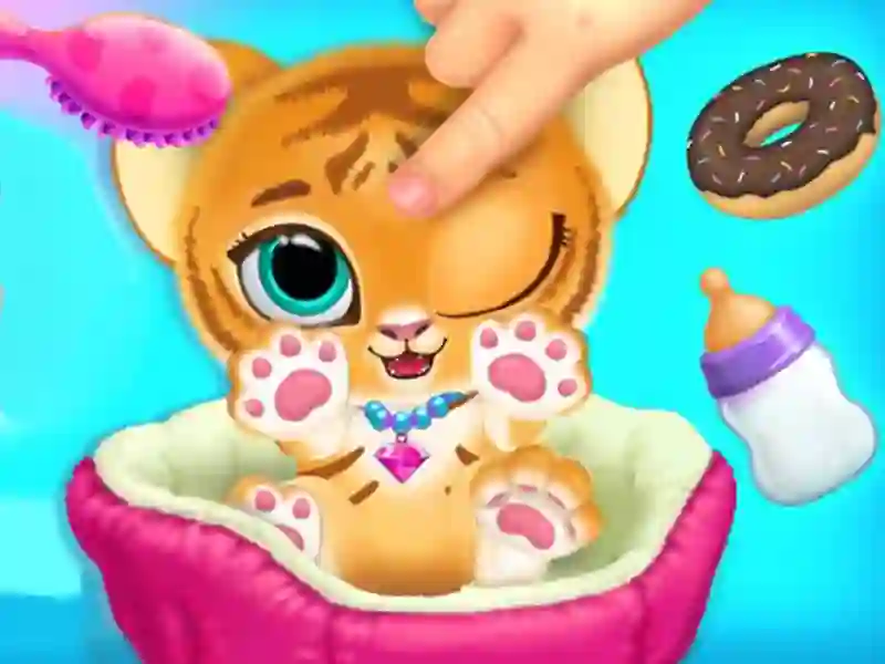 Hra Baby Tiger Care online