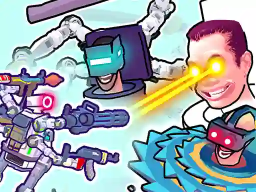 Hra Agent Walker vs Skibidi Toilets online
