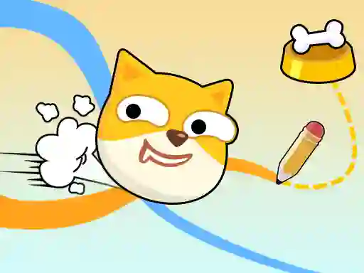 Hra Doge Rush Draw Home Puzzle online