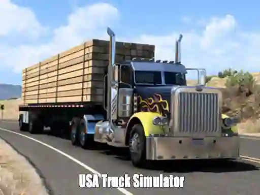 Hra USA Truck Simulator 2024 online