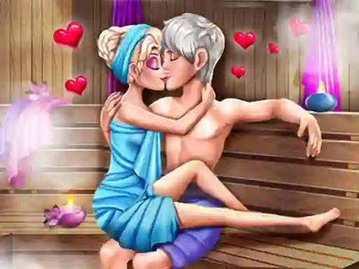 Hra Ice Queen Sauna Flirting online
