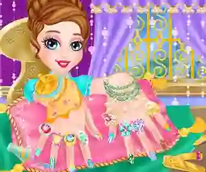Hra Ice Princess Nail Design online