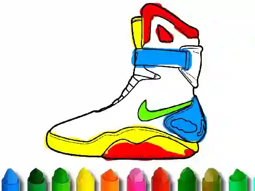 Hra Back To School: Shoe Coloring online