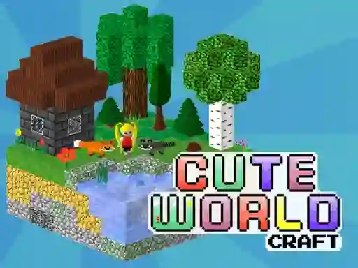 Hra Cute World Craft online