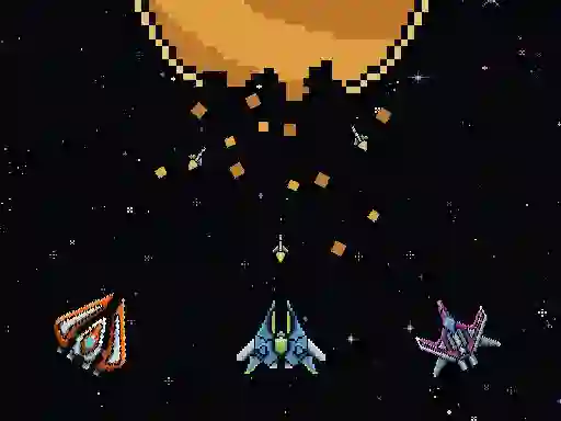 Hra Galactic Pixel Storm online