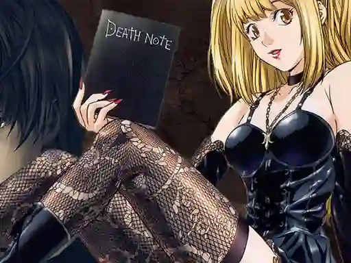 Hra Death Note Anime Jigsaw Puzzle Collection online
