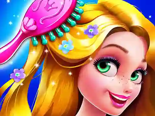Hra Long Hair Princess Hair Salon online