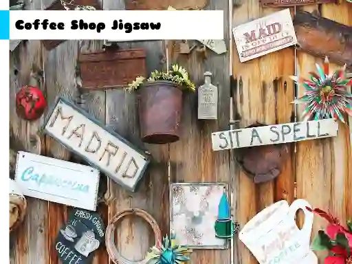 Hra Coffee Shop Jigsaw online