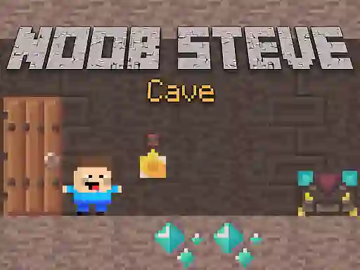 Hra Noob Steve Cave online