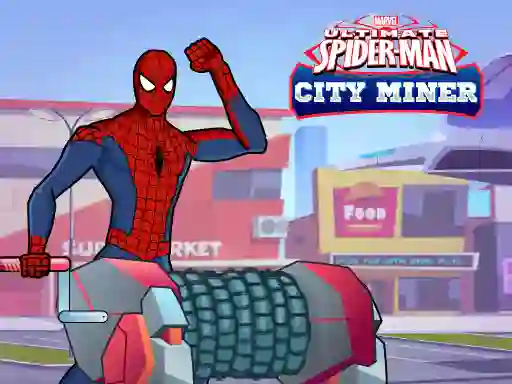 Hra Spiderman Gold Miner online