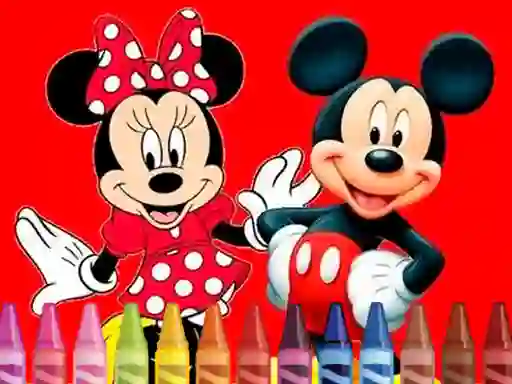 Hra Mickey Mouse Coloring online