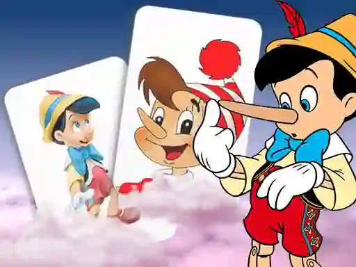 Hra Pinocchio Memory card Match online
