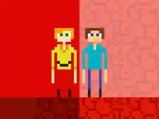 Hra Two Player Stick Steve and Alex online