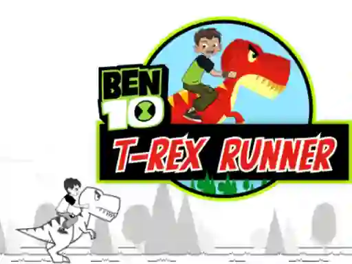 Hra Ben 10 T-Rex Runner online