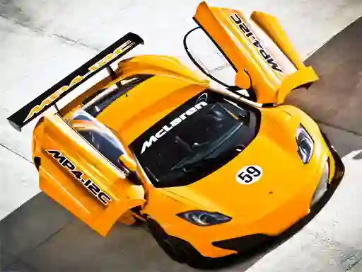 Hra McLaren GT3 Puzzle online