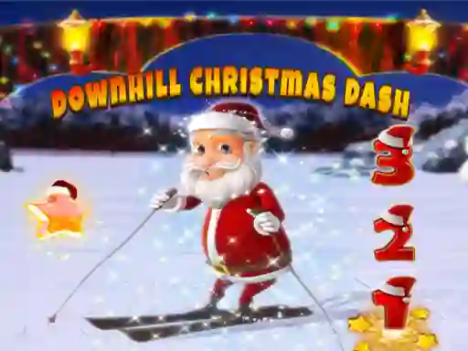 Hra Downhill Christmas Dash online