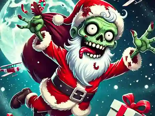 Hra Flappy Zombie Santa Christmas Game online