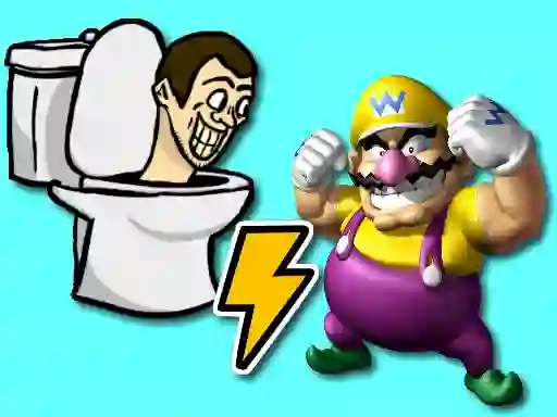 Hra Skibidi Toilet vs Wario online