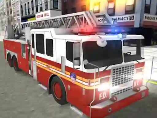 Hra Real Truck Fire Drive Sim online