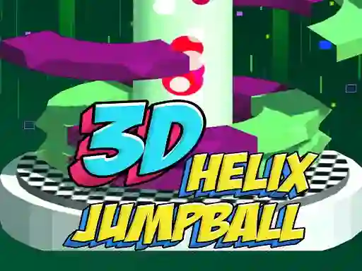 Hra 3D Helix Jump Ball online