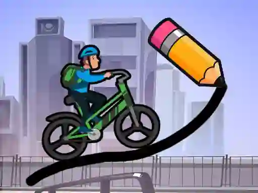 Hra Draw The Bike Bridge online