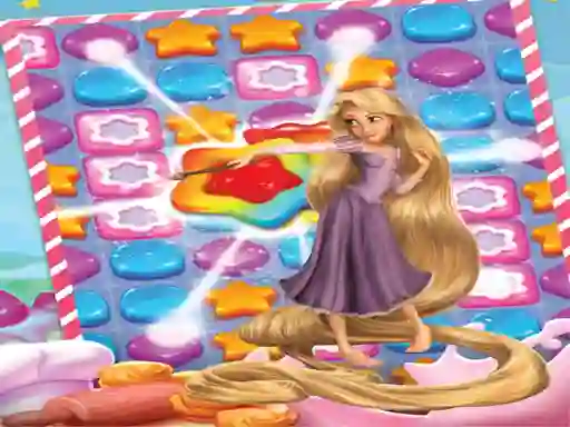 Hra Play Rapunzel Sweet Matching Game online