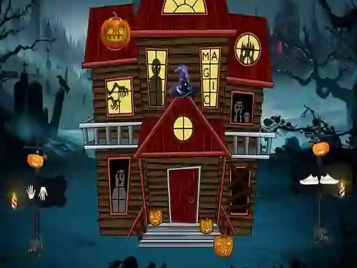 Hra Halloween Magic Lady Escape online