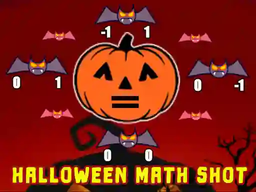 Hra Halloween Math Shot online