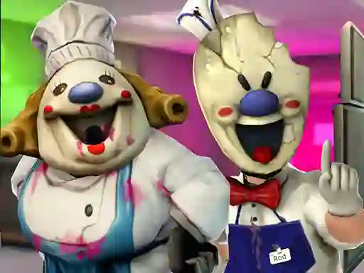 Hra Hello Ice scream Neighbor online