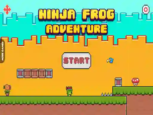 Hra Ninja Frog Adventure online