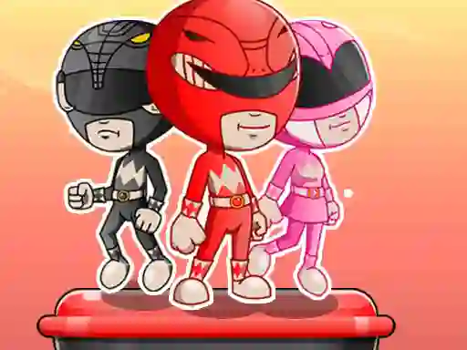 Hra Power Rangers adventure dash online