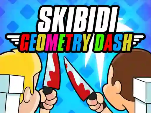 Hra Skibidi Geometry Dash online