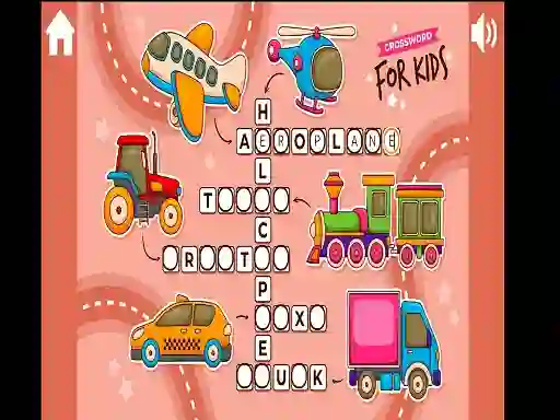 Hra Crossword for Kids online