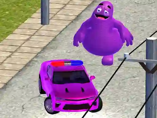 Hra Grimace vs Police SuperCar online