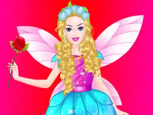 Hra Barbie Angel Dress up online