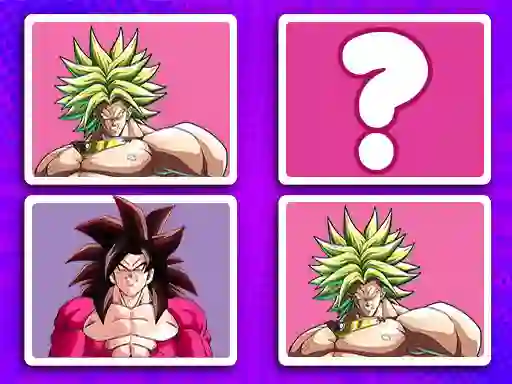 Hra DragonBall Match Cards online