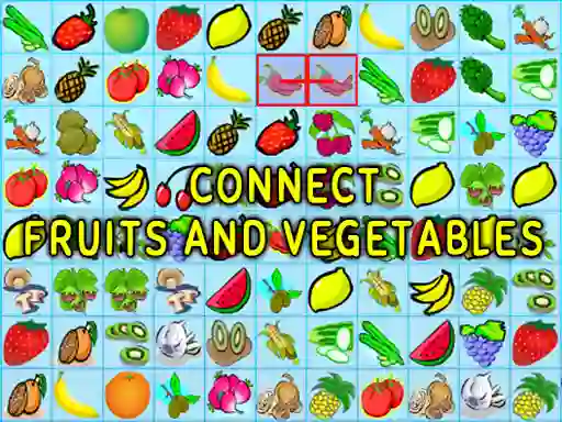 Hra Connect Fruits and Vegetables online
