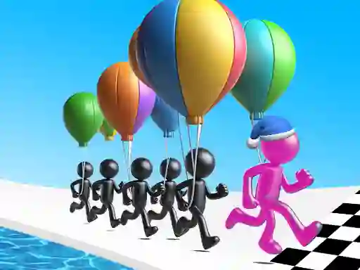 Hra Ballon Race 3D online