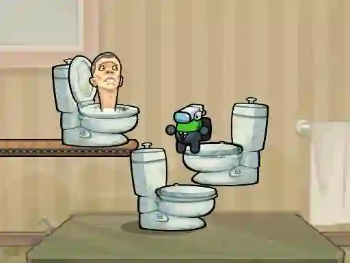 Hra Impostor Jump Skibidi Toilet online