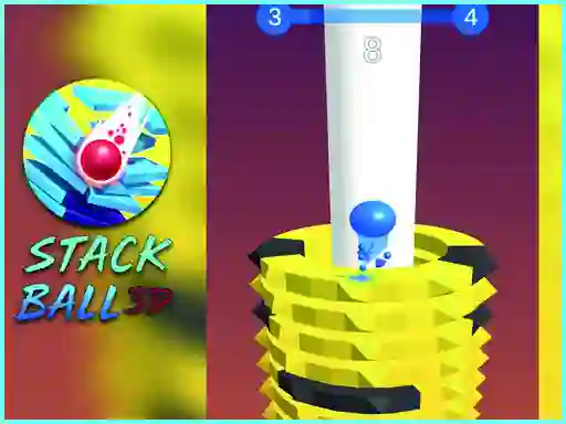 Hra Stack Bounce Ball 3d online