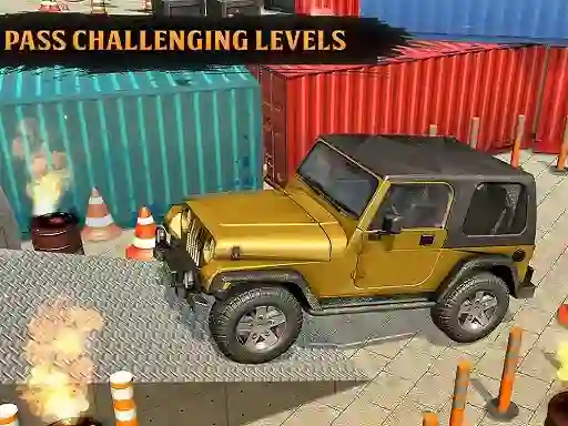 Hra Classic Real 4x4 Jeep Parking Drive Game online