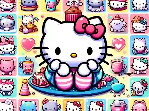 Hra Cute Kitty Memory Challenge online