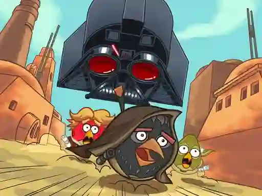 Hra Angry Birds Star Wars Coloring online