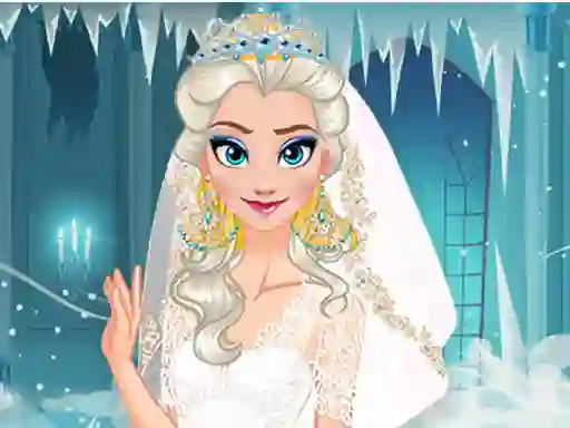 Hra Ice Queen Wedding Planner online