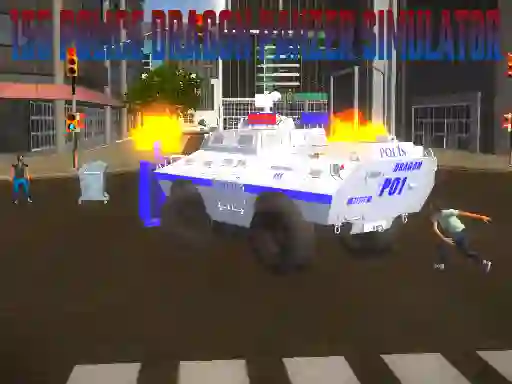 Hra 155 Police Dragon Panzer Simulator online